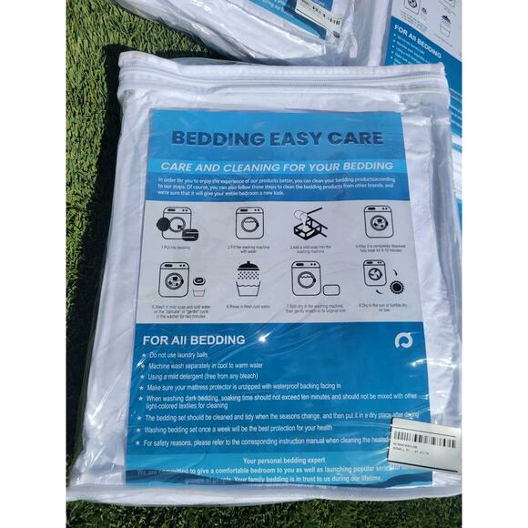 Serwall Quilted Fitted King Mattress Pad Pillow Top Mattress Cover Cooling - Picture 6 of 6